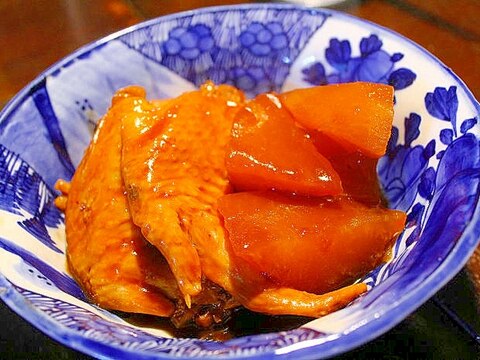 手羽と大根のとろみ煮